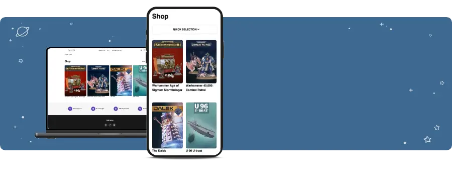 Explore our shop